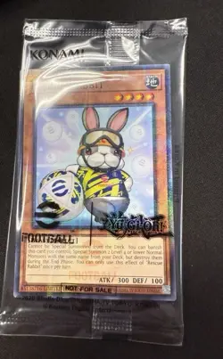 Rescue Rabbit + Neymar Jr - 2025 eFootball Promo Set - Yugioh OTS SEALED - Image 1