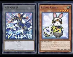 Rescue Rabbit + Neymar Jr - 2025 eFootball Promo Set - Yugioh OTS SEALED - Image 2