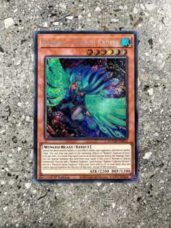 Yugioh TCG Radiant Typhoon Krosea DOOD-EN015 Secret Rare 1st Edition NM-M - Image 1
