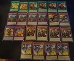 yugioh springans mixed lot - Image 1