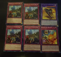 yugioh springans mixed lot - Image 3