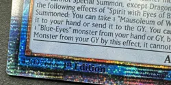 Yugioh! Spirit with Eyes of Blue MP25-EN049 Starlight Rare 1st Edition Near Mint - Image 3