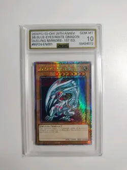Blue-Eyes White Dragon MP24-EN001 YuGiOh 25th Anniversary Tin: Dueling Mirrors - Image 1