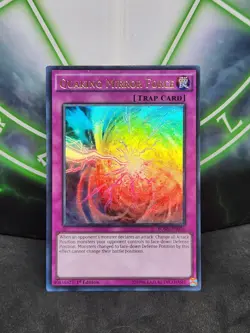 Yugioh Quaking Mirror Force BOSH-EN076 Ultra Rare 1st Edition NM - Image 1