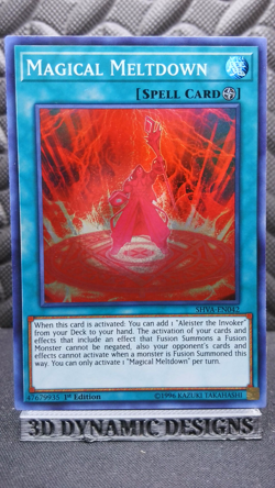 | Yugioh Magical Meltdown SHVA-EN042 Super Rare Shadows In Valhalla NM 🔥 | - Image 1