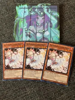 Yugioh 3x Ash Blossom & Joyous Spring SDCB-EN014 Common 1st Ed Near Mint - Image 1