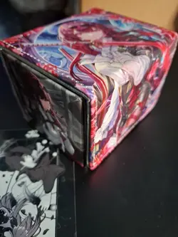 Kafka Waifu Leather Deck Box | Yugioh, Pokemon, One Piece, MTG - Image 1