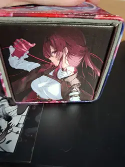 Kafka Waifu Leather Deck Box | Yugioh, Pokemon, One Piece, MTG - Image 4