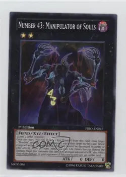 Number 43: Manipulator of Souls 1st Ed. YuGiOh Primal Origin #PRIO-EN047 - Image 1
