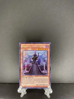 Yugioh SHVI-EN083 Kozmoll Dark Lady Secret Rare 1st Edition LP - Image 1