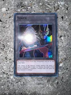 Yugioh Token Declan & D/D/D Doom King Armageddon TKN5-EN035 Foil Factory Sealed - Image 3