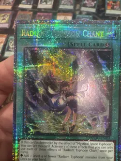 Yugioh Radiant Typhoon Chant DOOD-EN061 Starlight Rare 1st Edition NM - Image 2