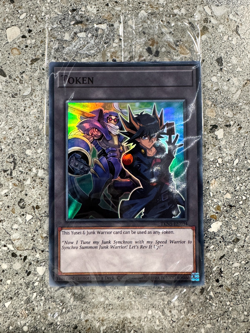Yugioh Token - Yusei & Junk Warrior TKN5-EN034 Foil Factory Sealed - Image 1