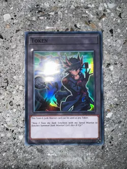Yugioh Token - Yusei & Junk Warrior TKN5-EN034 Foil Factory Sealed - Image 3