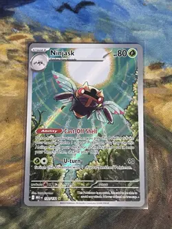 Ninjask 137/132 Pokemon Card Illustration Rare Mega Evolutions - Image 1