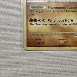 Nidoking 6/102 Near Mint/MINT Cracked Ice Shatter Holo Rare Pokemon Card - Image 2