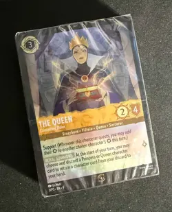 Lorcana Fabled The Queen Pack of 32 Tournament Foil Promo Cards SEALED - Image 1