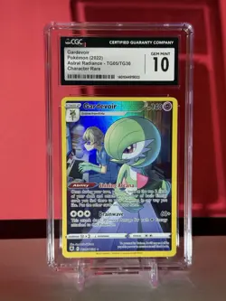 CGC 10 GEM MINT Gardevoir TG05/TG30 Full Art Astral Radiance Pokemon Card (PSA) - Image 1