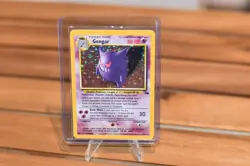Gengar 5/62 Original Holo Rare Fossil Set Pokemon Card WOTC TCG 1999 - Image 1