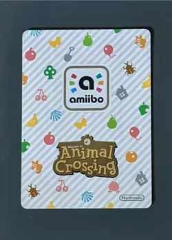 Fang #338 - Amiibo Card - Animal Crossing- Authentic Nintendo - Image 2