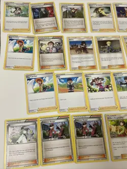 Pokemon Trainer cards (TCG) authentic supporter only 122 card lot- Various yrs - Image 2