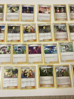 Pokemon Trainer cards (TCG) authentic supporter only 122 card lot- Various yrs - Image 3