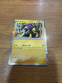 Raikou 048/132 Mega Evolutions Holo Rare Pokemon Card - Image 1