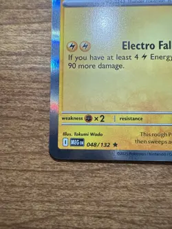 Raikou 048/132 Mega Evolutions Holo Rare Pokemon Card - Image 3