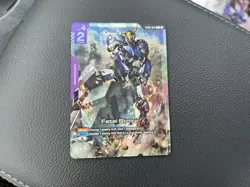 Gundam Card Game English Fatal Strike C+ Alternate Foil - Image 1