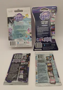 My Little Pony Theme Deck Special Delivery Collectable Card Game 3 Booster Packs - Image 2