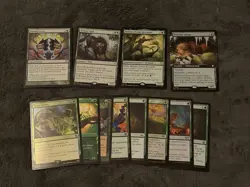 Green Card Variety Lot, Magic The Gathering, Parallel Lives - Image 2