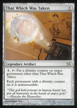 MTG English That Which Was Taken NM Normal Betrayers of Kamigawa - Image 1