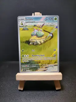 Pokemon TCG Grotle 164/162 Temporal Forces Ultra Rare Full Art Card Near Mint - Image 1