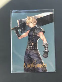 Magic The Gathering: Cloud, Ex-SOLDIER Art Card (Gold-Stamped Signature) - Image 1