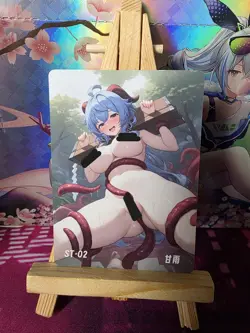 Ganyu | ST-02 PFOS | Sexy Waifu Card - Image 1