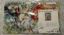 Gundam Card Game Suletta And Miorine Evx02 Playmat And Card Set Con Ex - Image 1