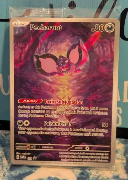 Pokemon - Pecharunt - SVP129 - Black Star Promo Card - Sealed - Image 1