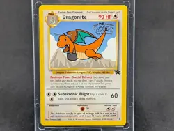 Pokemon TCG Dragonite #5 Movie Promo Card 1995 - WOTC - PSA Ready - Image 1