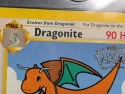 Pokemon TCG Dragonite #5 Movie Promo Card 1995 - WOTC - PSA Ready - Image 5
