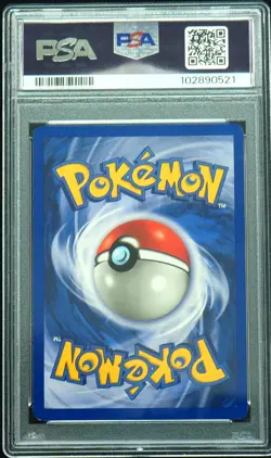 1st Edition Shadowless Magneton 9/102 Base Set Pokemon Card PSA 7 Super Clean - Image 3