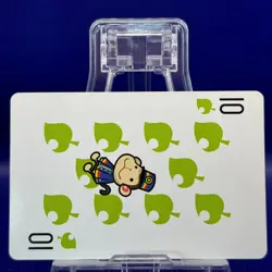 Spade 10 Mayor Rukko Picopuri Village Diary Animal Crossing Playing Card - Image 5