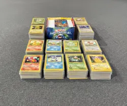 HUGE Collection Bulk Lot 1,000+ ALL 1999 Base Unlimited Vintage Pokemon Cards - Image 2