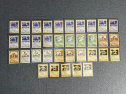 HUGE Collection Bulk Lot 1,000+ ALL 1999 Base Unlimited Vintage Pokemon Cards - Image 3