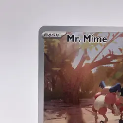 Mr. Mime Illustration Rare 179/165 Scarlet & Violet 151 NM English Pokemon Card - Image 3