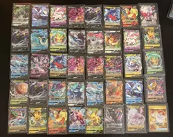 Lot Of 40 Pokemon V Cards - Image 1