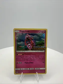 Pokemon Cards Tapu Lele SM152 Holo Promo Lost Thunder STAMPED - (LP) - Image 1