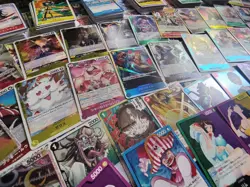 One Piece Bulk Lot - 275 Cards! Includes 40 holo Rare and Super Rare + 9 Leaders - Image 1
