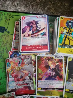 One Piece Bulk Lot - 275 Cards! Includes 40 holo Rare and Super Rare + 9 Leaders - Image 3