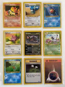 Pokemon Card Binder Collection - Vintage Card Lot | 1999-2000 WOTC Rare/Uncommon - Image 1