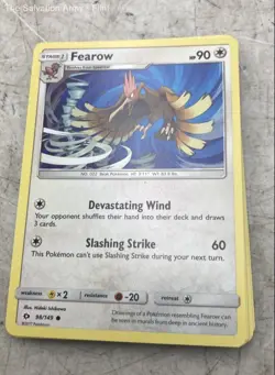Assorted Pokemon TCG No 98 Fearow Stage 1 Sports Trading Card Game Lot - Image 3